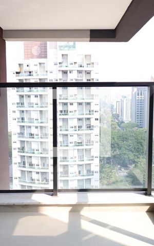 Studio à venda com 36m², 1 quarto e 1 vagaVaranda