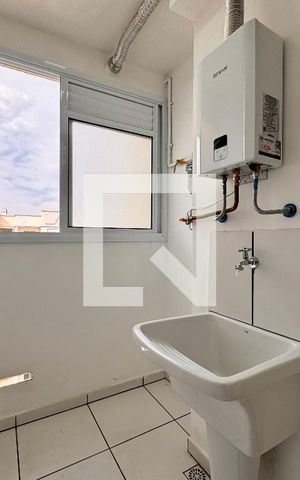 Apartamento para alugar com 48m², 2 quartos e 1 vaga Apartamento para alugar com 48m², 2 quartos e 1 vagaLavanderia
