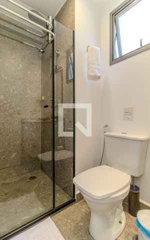 Studio para alugar com 26m², 1 quarto e sem vagaBanheiro