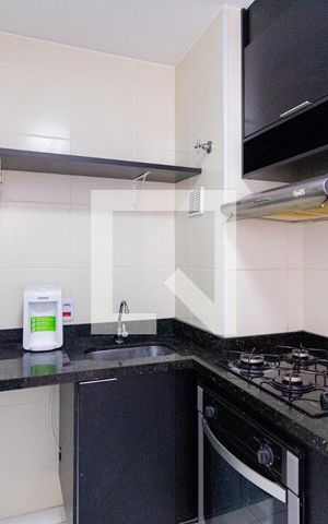 Apartamento para alugar com 33m², 2 quartos e 1 vagaCozinha e área de serviço