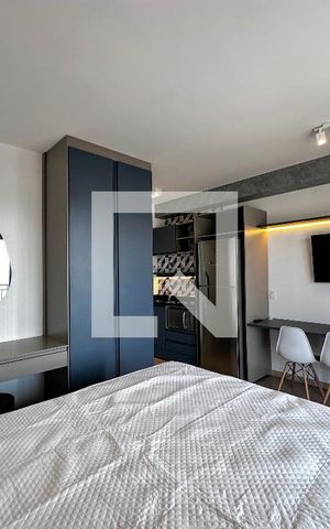 Studio à venda com 28m², 1 quarto e sem vagaStudio