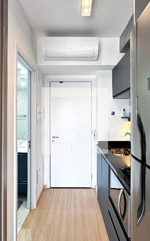Studio à venda com 28m², 1 quarto e sem vagaCozinha