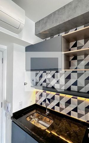 Studio à venda com 28m², 1 quarto e sem vagaCozinha