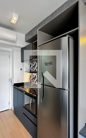Studio à venda com 28m², 1 quarto e sem vagaCozinha