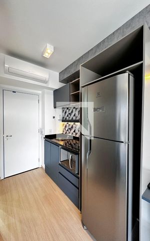 Studio à venda com 28m², 1 quarto e sem vagaCozinha