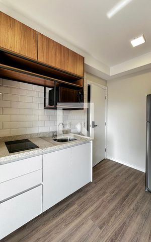 Studio à venda com 29m², 1 quarto e sem vagaCozinha
