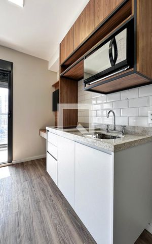 Studio à venda com 29m², 1 quarto e sem vagaCozinha