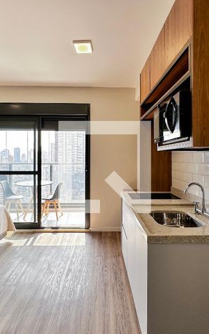 Studio à venda com 29m², 1 quarto e sem vagaCozinha