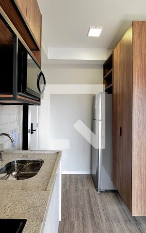 Studio à venda com 29m², 1 quarto e sem vagaCozinha