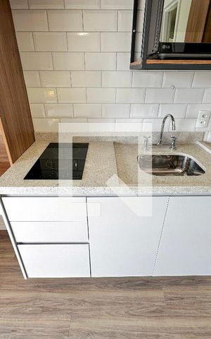 Studio à venda com 29m², 1 quarto e sem vagaCozinha