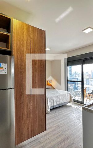 Studio à venda com 29m², 1 quarto e sem vagaCozinha