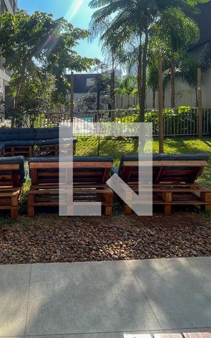 Studio à venda com 27m², 1 quarto e sem vagaÁrea comum