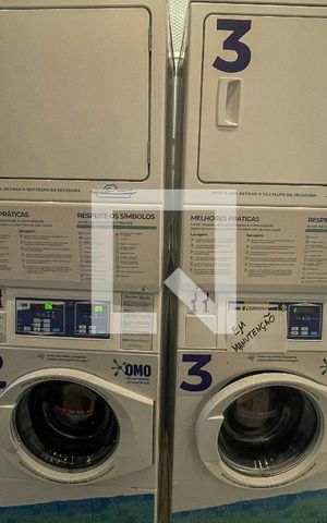 Studio à venda com 27m², 1 quarto e sem vagaLavanderia