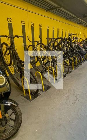 Studio à venda com 27m², 1 quarto e sem vagaBicicletário 
