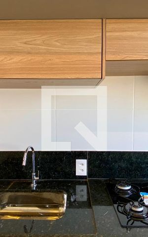 Apartamento para alugar com 46m², 1 quarto e 2 vagas Apartamento para alugar com 46m², 1 quarto e 2 vagasCozinha