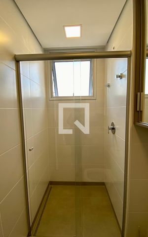 Apartamento para alugar com 46m², 1 quarto e 2 vagas Apartamento para alugar com 46m², 1 quarto e 2 vagasBanheiro Social