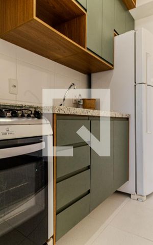 Apartamento à venda com 40m², 1 quarto e 1 vagaCozinha