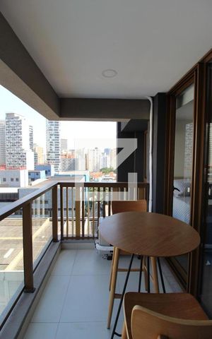 Studio para alugar com 29m², 1 quarto e sem vagaVaranda Sala/Quarto