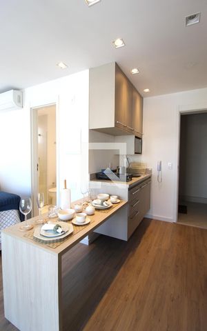 Studio para alugar com 29m², 1 quarto e sem vagaCozinha