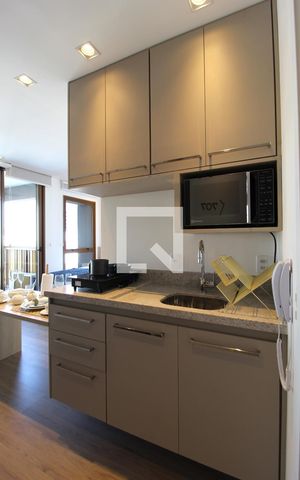 Studio para alugar com 29m², 1 quarto e sem vagaCozinha