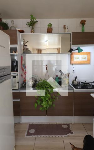 Apartamento à venda com 44m², 2 quartos e 1 vagaCozinha e Área de Serviço