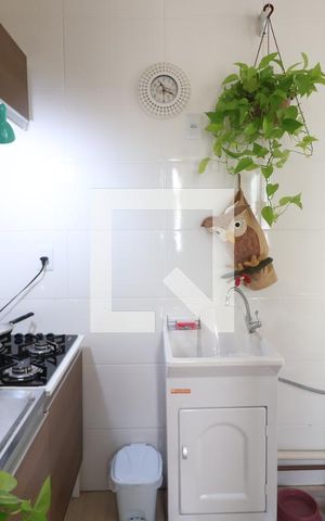 Apartamento à venda com 44m², 2 quartos e 1 vagaCozinha e Área de Serviço