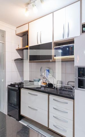 Apartamento à venda com 70m², 3 quartos e 2 vagasCozinha e área de serviço