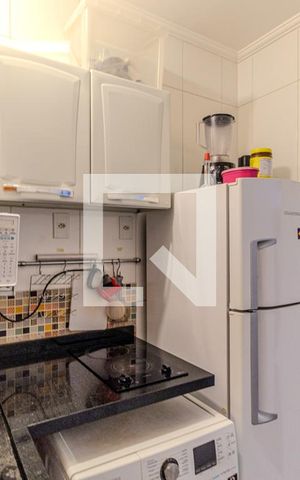 Studio para alugar com 33m², 1 quarto e sem vagaCozinha