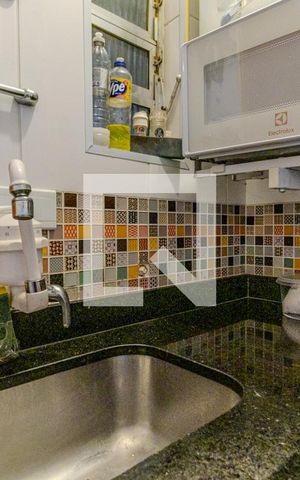 Studio para alugar com 33m², 1 quarto e sem vagaCozinha