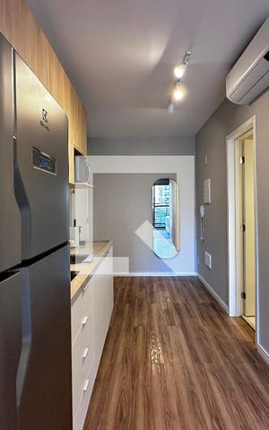 Studio à venda com 40m², 1 quarto e sem vagaCozinha