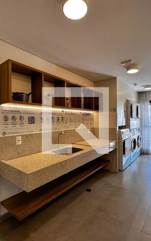 Studio à venda com 40m², 1 quarto e sem vagaLavanderia