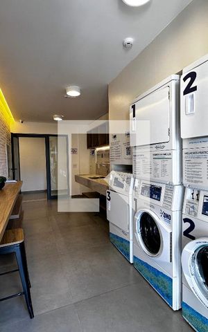 Studio à venda com 40m², 1 quarto e sem vagaLavanderia