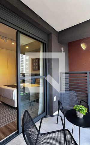 Studio à venda com 40m², 1 quarto e sem vagaSacada