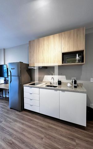 Studio à venda com 40m², 1 quarto e sem vagaCozinha