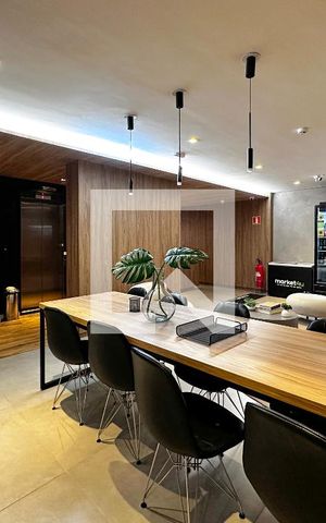Studio à venda com 40m², 1 quarto e sem vagaCoworking