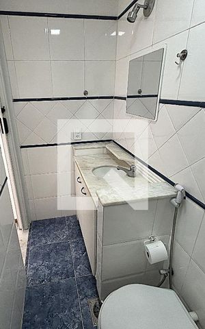 Apartamento para alugar com 50m², 1 quarto e sem vagaBanheiro