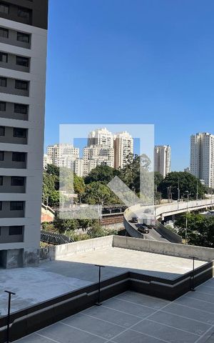 Apartamento à venda com 47m², 1 quarto e sem vagaVaranda