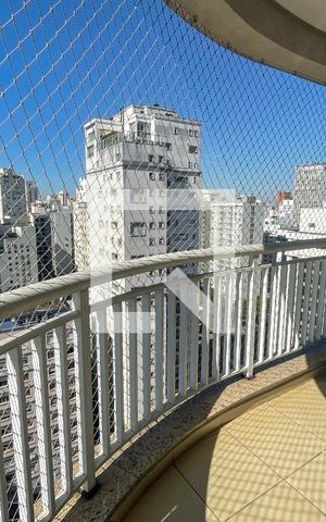 Apartamento para alugar com 184m², 2 quartos e 3 vagas Apartamento para alugar com 184m², 2 quartos e 3 vagasVaranda