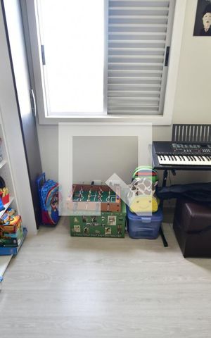 Apartamento à venda com 80m², 3 quartos e 2 vagasQuarto 1