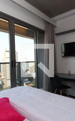 Apartamento para alugar com 20m², 1 quarto e sem vagaStudio - ambiente quarto