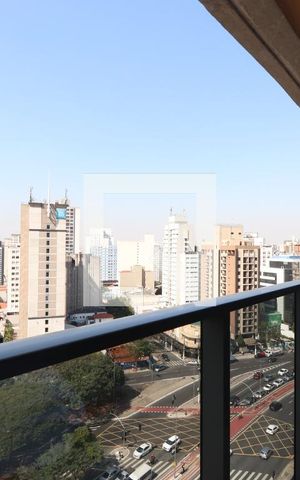Apartamento para alugar com 20m², 1 quarto e sem vagaVaranda