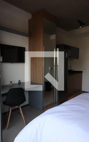 Apartamento para alugar com 20m², 1 quarto e sem vagaVaranda