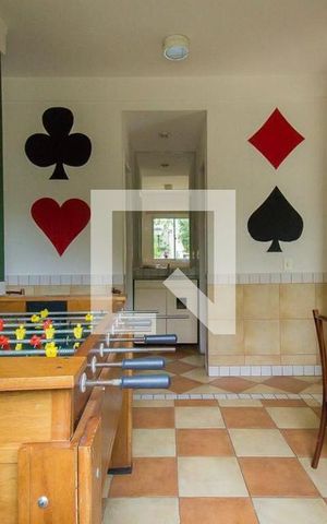 Apartamento para alugar com 40m², 2 quartos e 1 vaga Apartamento para alugar com 40m², 2 quartos e 1 vagaÁrea comum - Salão de Jogos