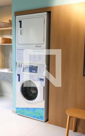 Apartamento para alugar com 29m², 1 quarto e sem vagaLavanderia