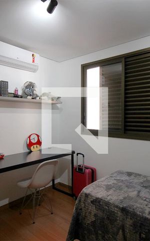 Apartamento à venda com 90m², 3 quartos e 2 vagasQuarto 2