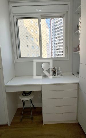 Apartamento à venda com 81m², 2 quartos e 2 vagasCloset da suíte 1