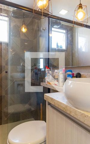Apartamento à venda com 57m², 2 quartos e 1 vagaBanheiro da suíte
