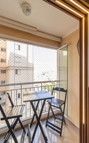 Apartamento à venda com 57m², 2 quartos e 1 vagaSacada