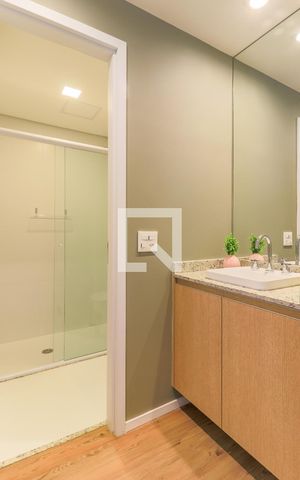 Apartamento à venda com 38m², 1 quarto e 1 vaga Apartamento à venda com 38m², 1 quarto e 1 vagaBanheiro