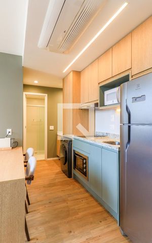 Apartamento à venda com 38m², 1 quarto e 1 vaga Apartamento à venda com 38m², 1 quarto e 1 vagaCozinha